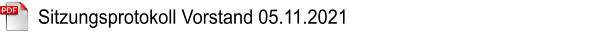 Sitzungsprotokoll Vorstand 05.11.2021